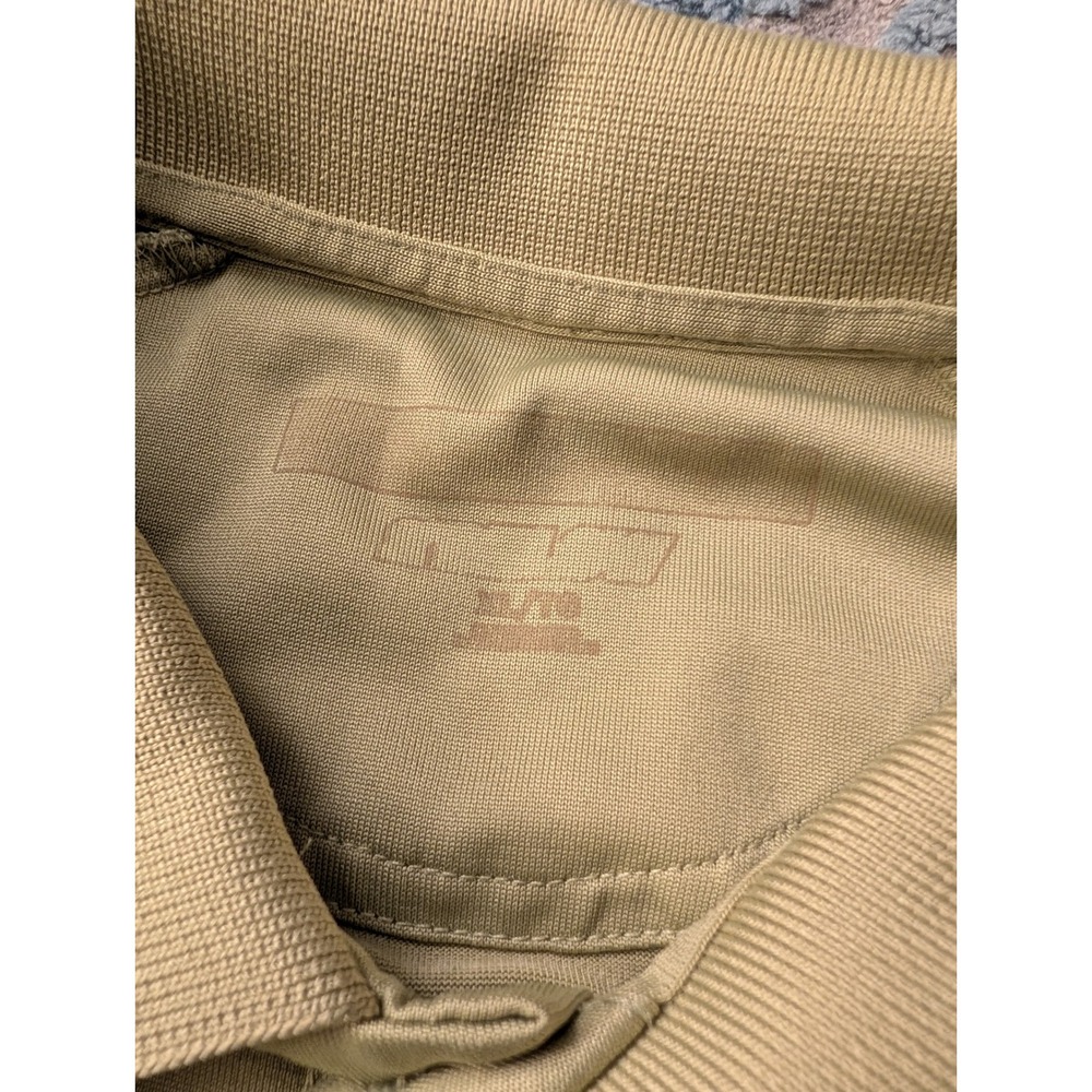 Greg Norman Mens XL Golf Polo Shirt Sage Green White Colorblock Shark Logo XL/TG - Picture 2 of 9